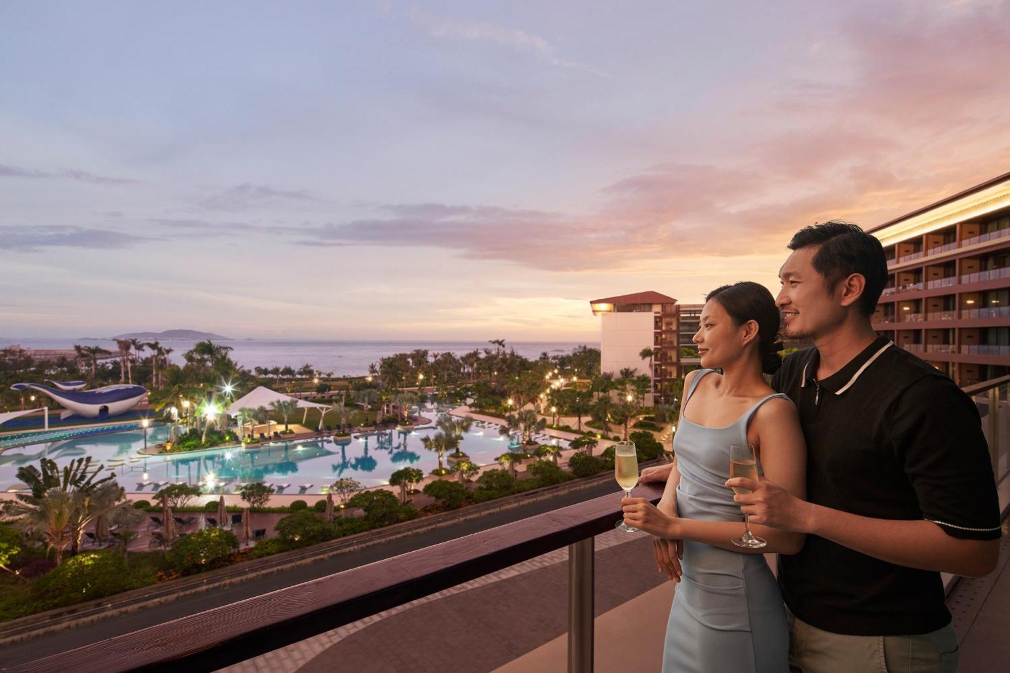 Hyatt Regency Sanya Tianli Bay Hotell Exteriör bild